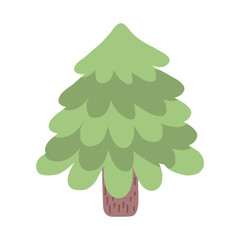 Illustrated Christmas Tree