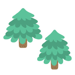 Illustrated Christmas Tree