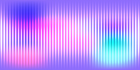 Abstract glowing vertical light streaks pattern, vibrant pink blue purple