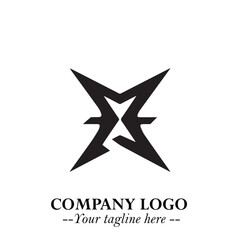 Obraz premium Sleek Electrical Logo Symbol on a Clean White Background for Modern Branding Design Elements Art