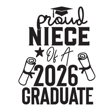 proud niece of a 2026 graduate