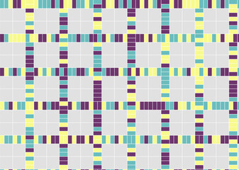 幾何学的なタイル模様 背景