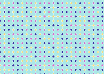 幾何学的なタイル模様 背景