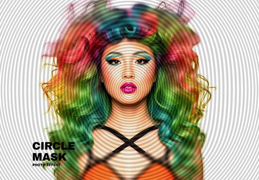 Circle Mask Photo Effect