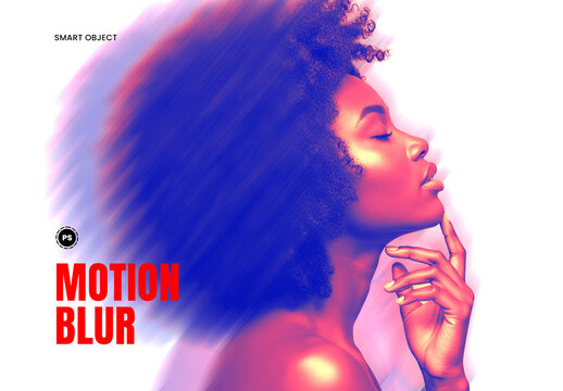 Motion Blur Horizontal Photo Effect