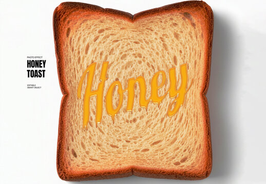 Honey Toast Text Effect