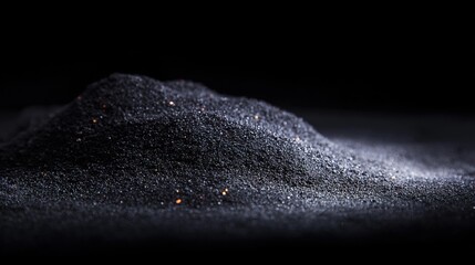 insensitivity. Close-up of ash texture with glowing embers, symbolic memorial concept. ESG reports, sustainability campaigns, designed for environmental awareness campaigns.