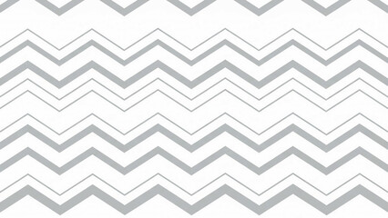 Seamless Minimal Light Gray Zigzag Pattern