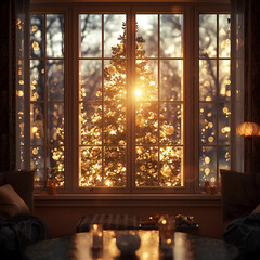 church window in the church