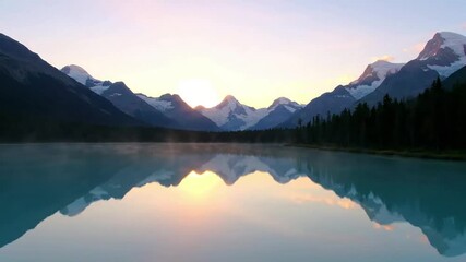 Detailed close up of crystal clear lake water, showcasing subtle ripples and reflections of overhead clouds and surrounding ancient forest canopy, highlighting natural purity. - Powered by Adobe