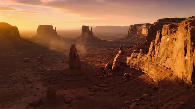 Geological Grandeur and Ancient Erosion: Capturing the majestic scale of ancient rock formations, showcasing the slow, powerful forces of wind and water that have sculpted the landscape over millennia