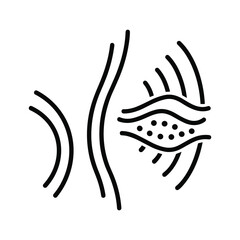 Lymphatic drainage illustration for health and wellness, promoting detoxification and immune support through massage therapy and skincare routines