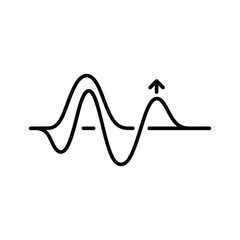 Dynamic data visualization with upward trend showing growth and progress, perfect for business presentations and marketing materials focused on success