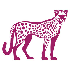 Cheetah Silhouette