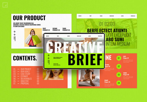 Creative Brif Presentation Layout