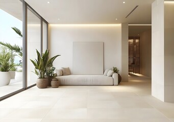 Minimalist Modern Living Room Interior Design