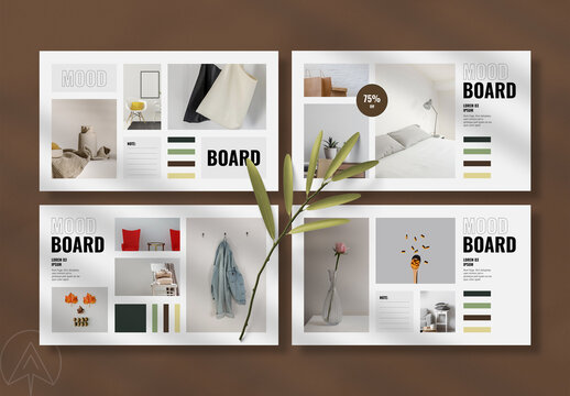 Minimal Mood Board Layout
