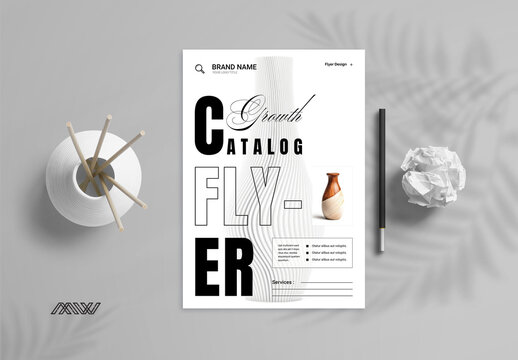 Catalog Flyer Layout