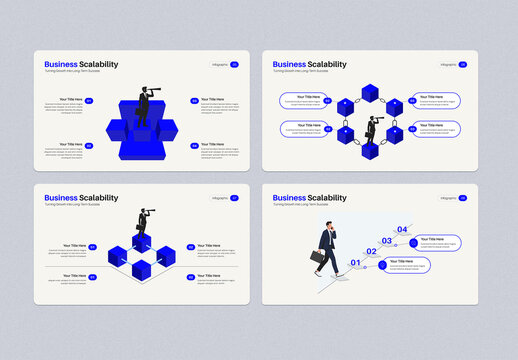 Modern Business Scalability Infographic Template for Growth Strategy Presentations