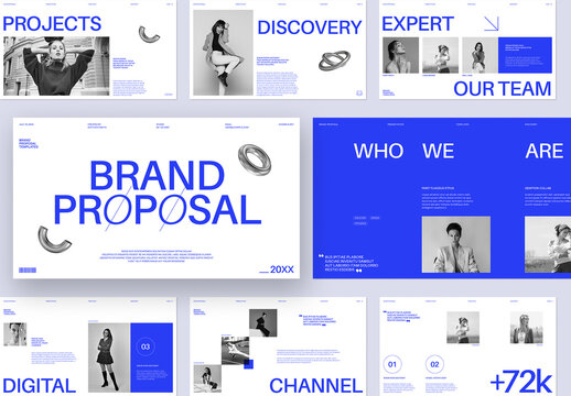 Modern and Clean Brand Proposal Presentation Template