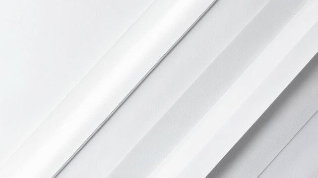 Diagonal white stripes with varying textures create a clean, modern abstract background