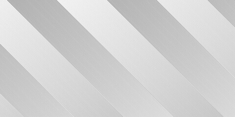 Obraz premium Geometric diagonal oblique vector curve gradient black and white graphic stripe line. Repeated fine diagonal lines Thin slash line stripes diagonal vector elegant background 