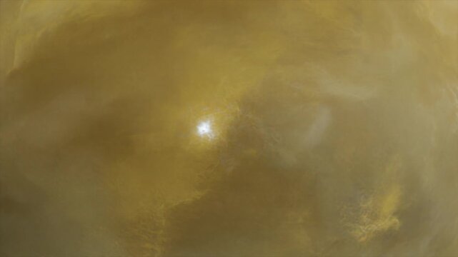 Abstract grunge texture of old paper blending with a dark blue sky and rays of light shining through ethereal storm clouds