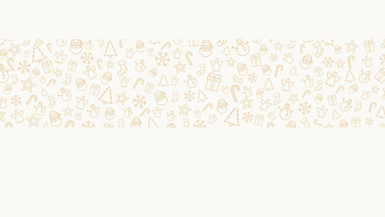 Yellow Stroke Design Icons Set on Background