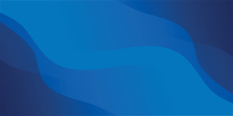 Abstract background with flowing blue waves and smooth gradients, creating a modern and clean design.