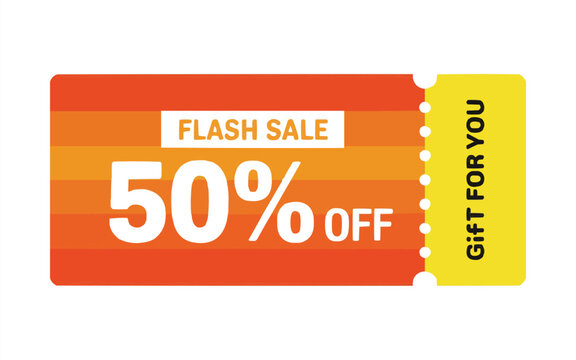Exciting flash sale with 50 percent off savings offers a wonderful gift for you, enjoy this limited time promotional offer now!