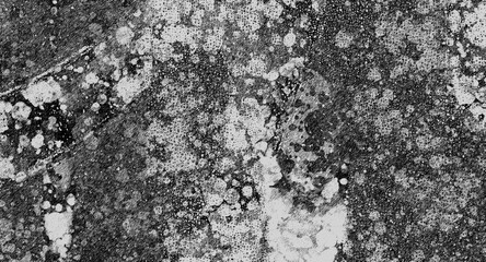 Abstract Monochrome Distressed Grunge Background with Speckled Stains and Gritty Noise Texture