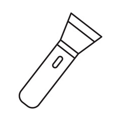 Flashlight icon vector, Symbol, logo illustrations.