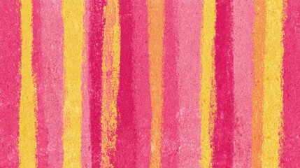 Colorful stripes of pink yellow and orange create a lively and cheerful design perfect for backgrounds or creative projects. This playful pattern adds energy and warmth.