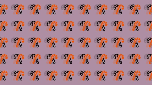 Candy Cane Pattern - Festive Holiday Background for Christmas.