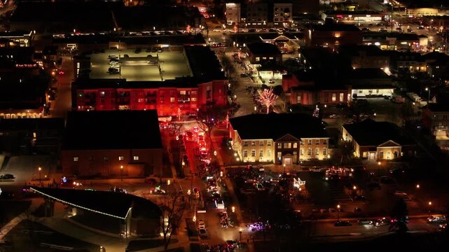  Aerial View of Downtown Wheaton Christmas Parade &ndash; November 29, 2025&rdquo;