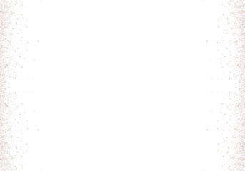 Abstract Taupe Pink Glitter Confetti on Transparent Background