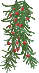 christmas tree branches