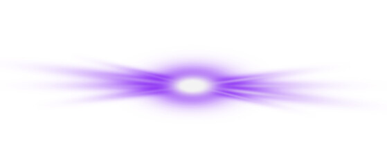 Bright purple starburst light effect png