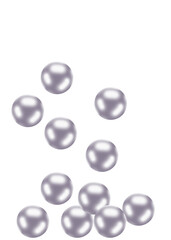 White peals in mid air png