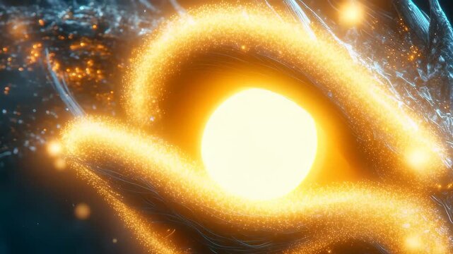 Majestic dragon with glowing eyes and sparkling scales in a mystical night sky