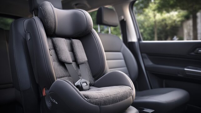 Safe and Comfortable Car Seat Designed for Child Safety in Modern Vehicles