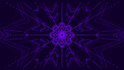 Dynamic tunnel video loop with vibrant colors and patterns creates an engaging motion background for screensaver use