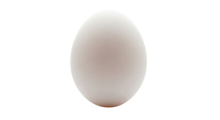 Realistic chicken egg isolated PNG on transparent background, natural food source for cooking and baking projects