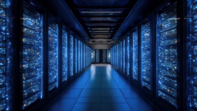 Server Room Interior at Night (1)