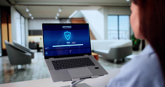 Digital Security Expert Analyzing Malware Software Protection Technology - Powered by Adobe