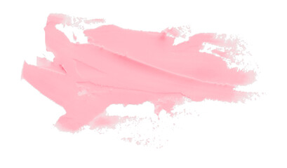 Pink clay texture on transparent background.
