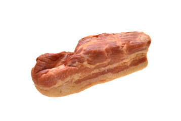 lard isolated on white background