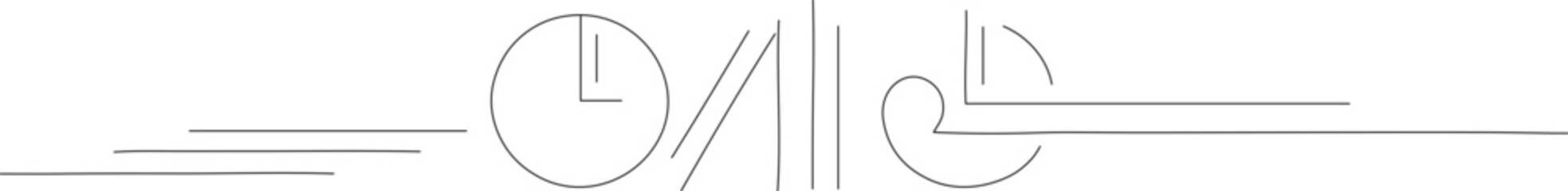 Continuous Line Time-to-Check Symbol Sequence &ndash; Minimal Abstract Timeline Design