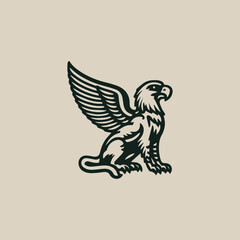 Vintage Griffin Logo