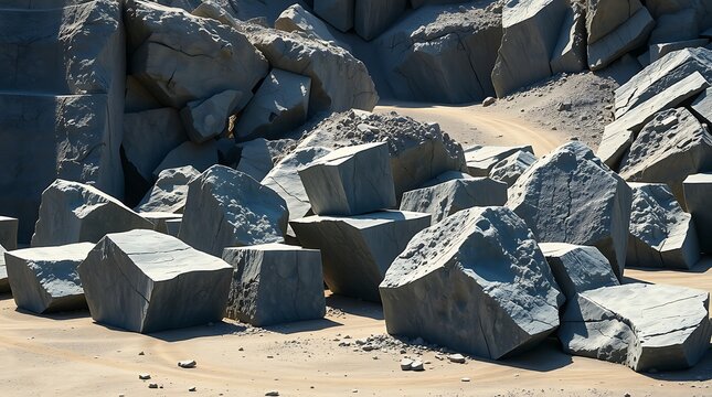 Carbon Mineralization Quarry Scene
